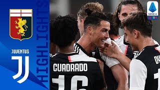 Juventus re-open their four point lead at the top of serie a with win
genoa. wonderful goals from dybala, cr7 and douglas costa earn
bianconeri 3 poin...