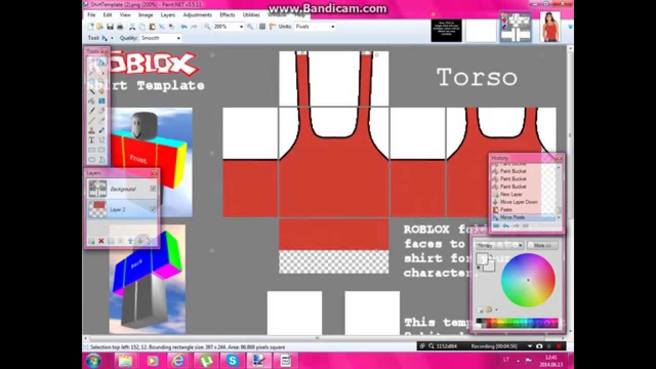 How to make a Tanktop on ROBLOX. YouTube