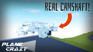Realistic CAMSHAFT ENGINE! | Plane Crazy - ROBLOX | Guide Net Worth