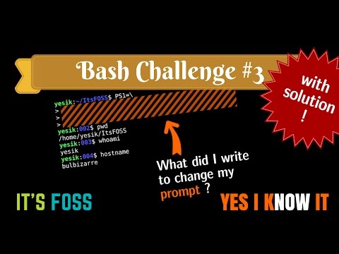 The Bash Challenge #3 (with solution !)