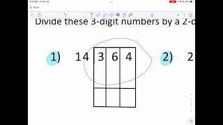 Math-Salamanders: Division - 3 digits by 2 digit sheet 1