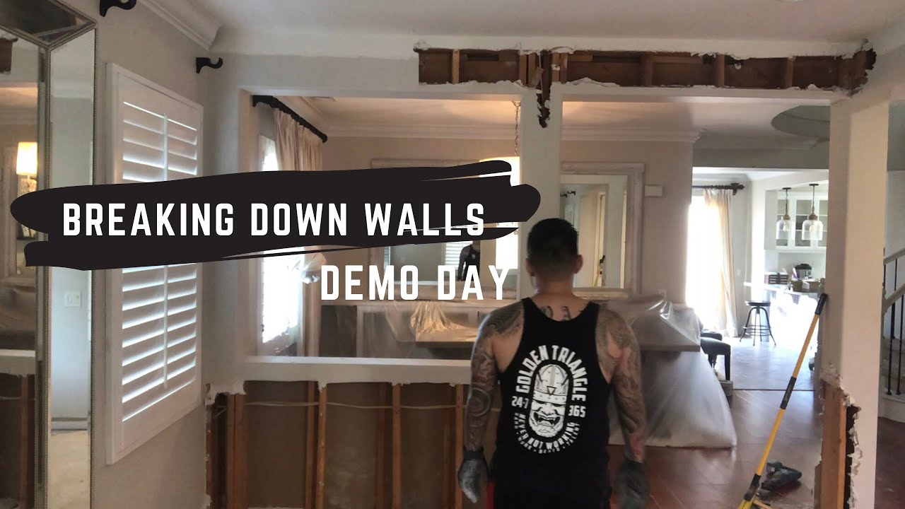 Breaking Down Walls DIY Project - YouTube