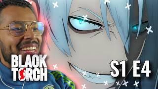 THIS GUY LOOKS LIKE A BEAST!! 🔥🥷🏻 Black Torch Episode 4 REACTION VIDEO!