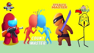 imposter fight 3D, count master crowd runner, stealth master, thief puzzle | Gameplay 15 screenshot 4