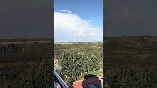 Как Аксу меняет пустыню на зелёные леса Как Аксу меняет пустыню на зелёные леса