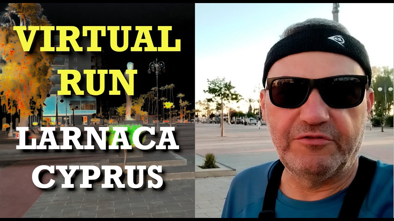 Virtual Running in Larnaca, Cyprus