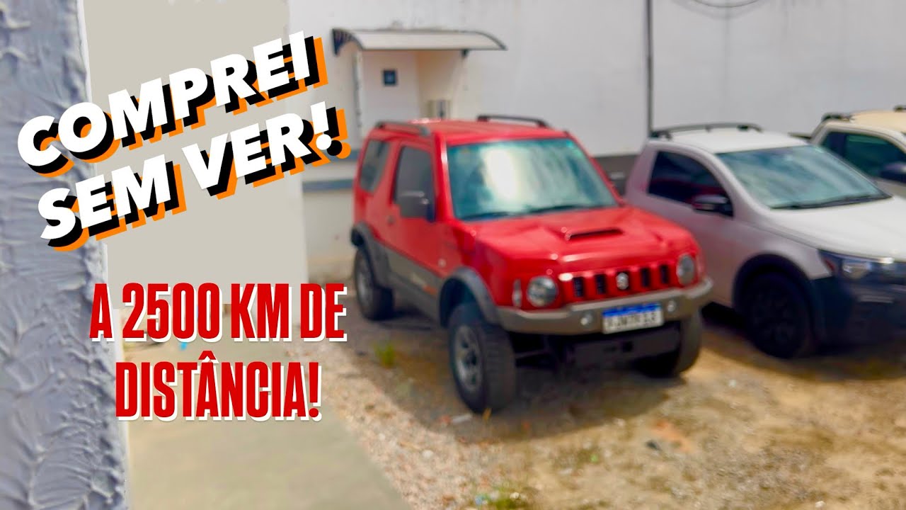 Comprei um Jimny a 2.500km de distância! Será que deu ruim?!