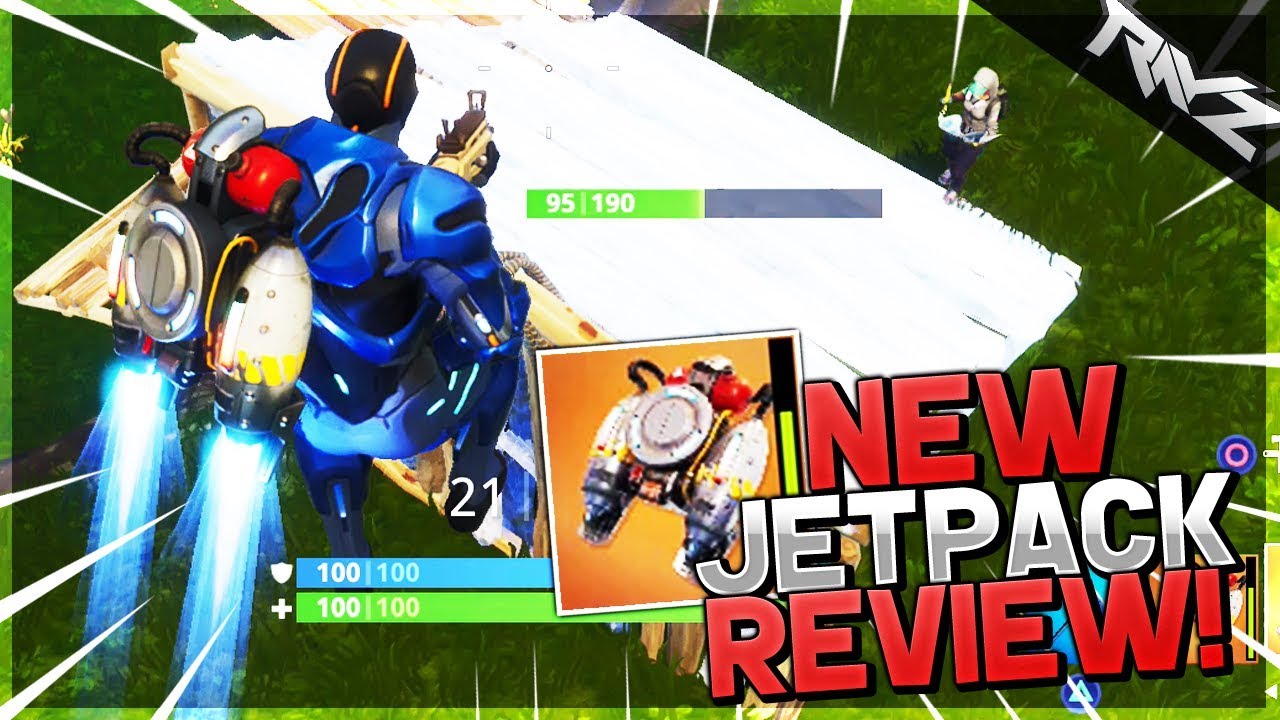 NEW FORTNITE JETPACK GAMEPLAY! IS IT OP OR BAD? - Fortnite: Battle Royale Jetpack Review