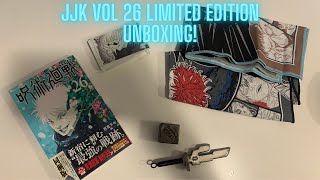 Jujutsu Kaisen Vol. 26 Limited Edition Unboxing!