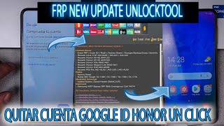 FRP HONOR ID NOVA 9 9X X9A Magic5 Lite X30 P50 ACTUALIZACION UNLOCKTOOL screenshot 1