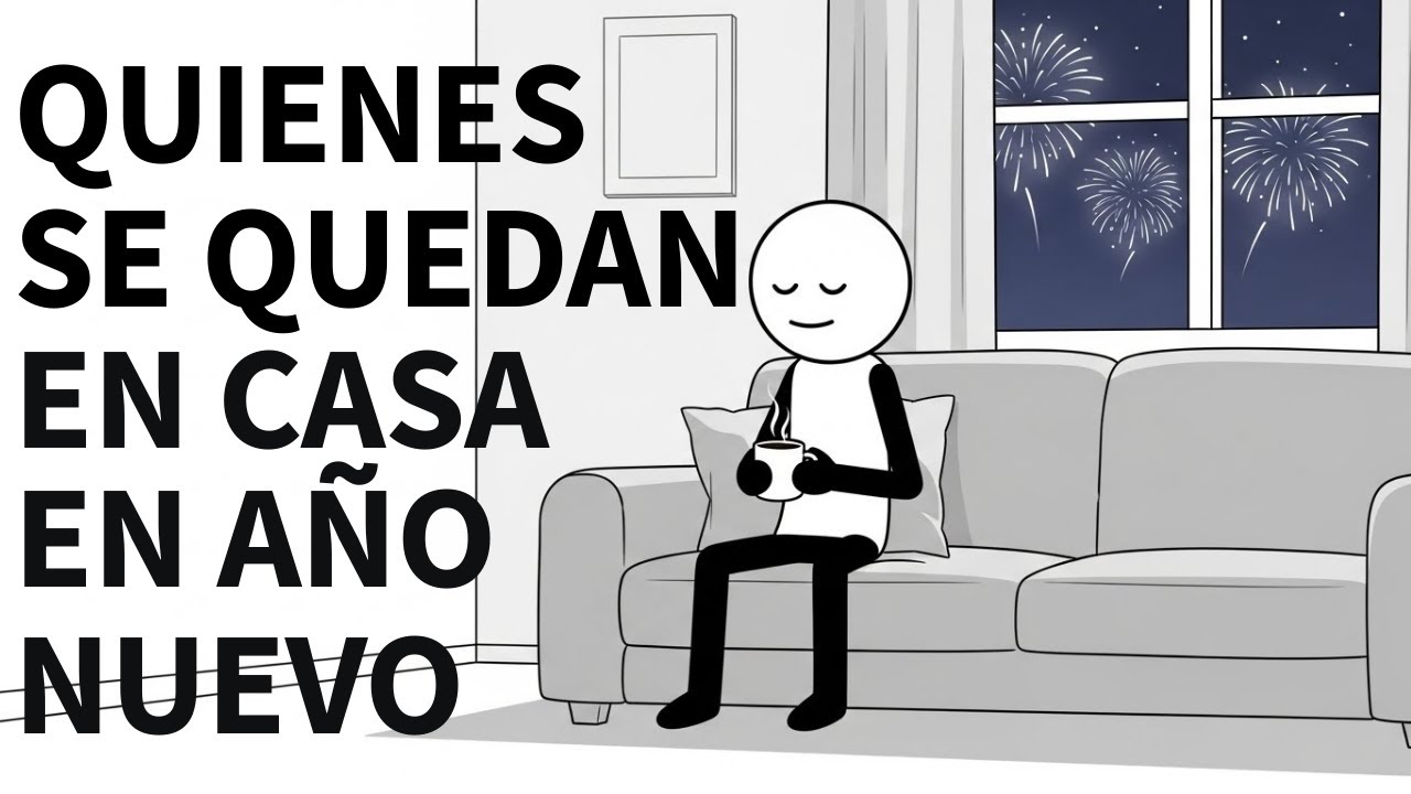 La psicología de quienes prefieren quedarse en casa en Año Nuevo
