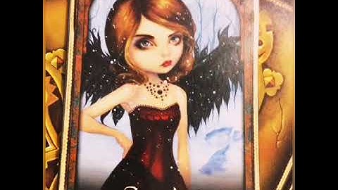 Learn Oracle Cards - Card 4 Snow Angel Oracle Of Shadows And Light