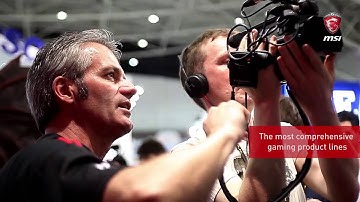 MSI | Live from COMPUTEX 2016 - MSI Sowcases the best VR | Pinnacle