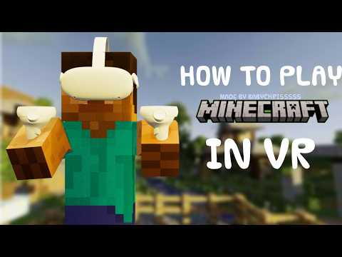 HOW TO PLAY MINECRAFT IN VR!!