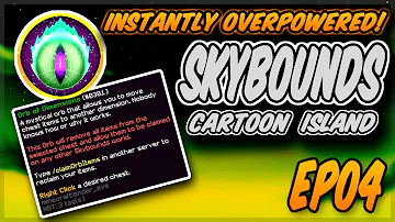 INSTANTLY OVERPOWERED! | Minecraft Skybounds | Cartoon Ep4