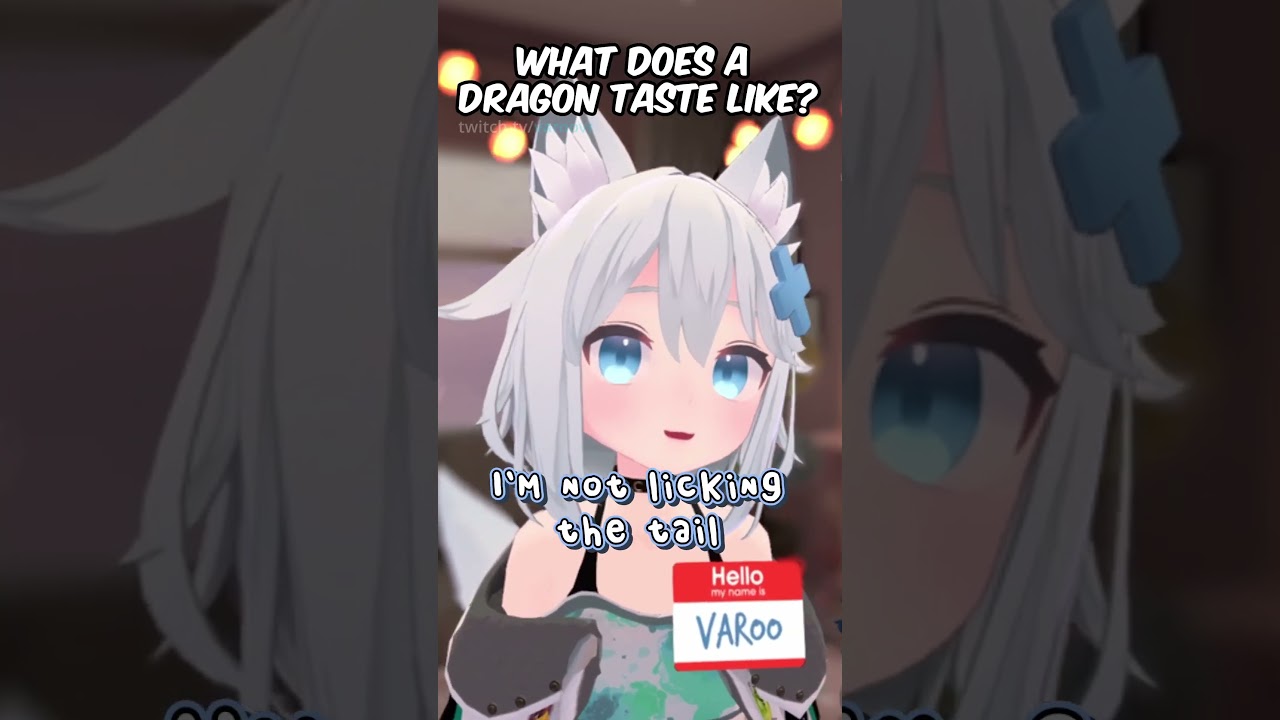 What does a dragon taste like?  #vtuber #envtuberclip