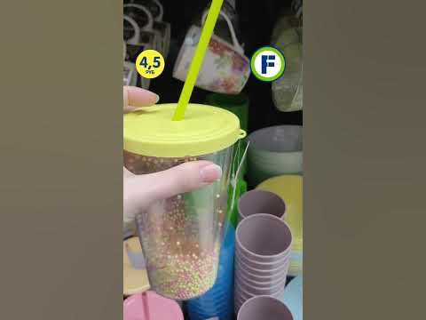 Стаканы с трубочкой в магазине Фикс Прайс в Минске (ул. Дунина ...