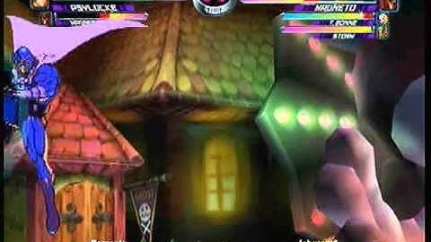 MvC2 Online (360): Brett (MSP) vs Reset (Storm/Mag/Tron) 7 .:7.16.10:.