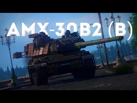 ВЗВОД AMX-30B2 (B) - НОВАЯ ИМБА 8 ТИРА / ОБЗОР BRENUS / War Thunder Mobile