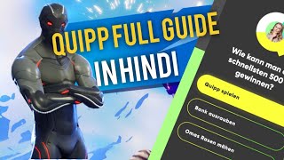 How to play Quipp | Full Guide | Quipp Trivia | How to earn Money |