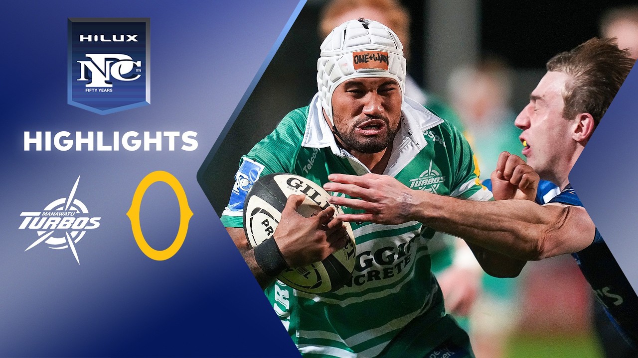 HIGHLIGHTS | Manawatū vs Otago | Hilux NPC | Round 3 | Sky Sport NZ