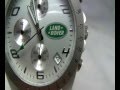 Land rover company logo watch