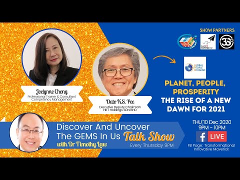 Discover And Uncover The GEMS In Us Talk Show with Dr KS Pee and Joelynne