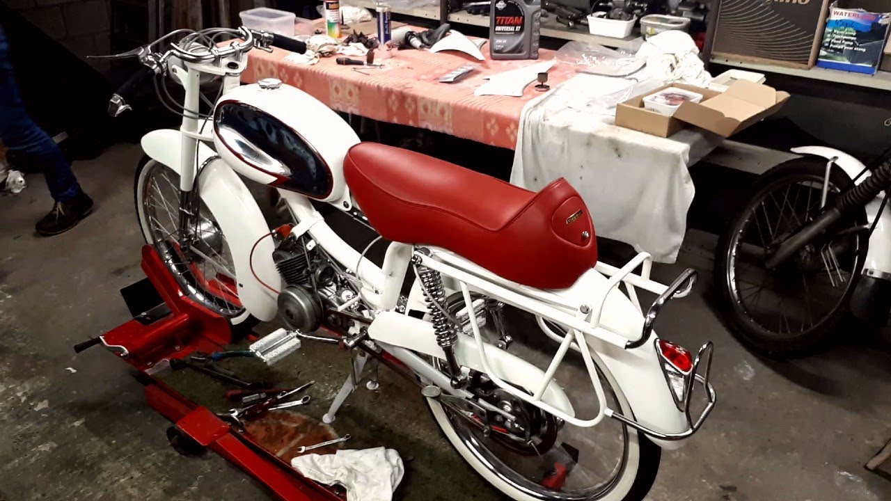 1961 Peugeot BB3 SP || First startup after restauration