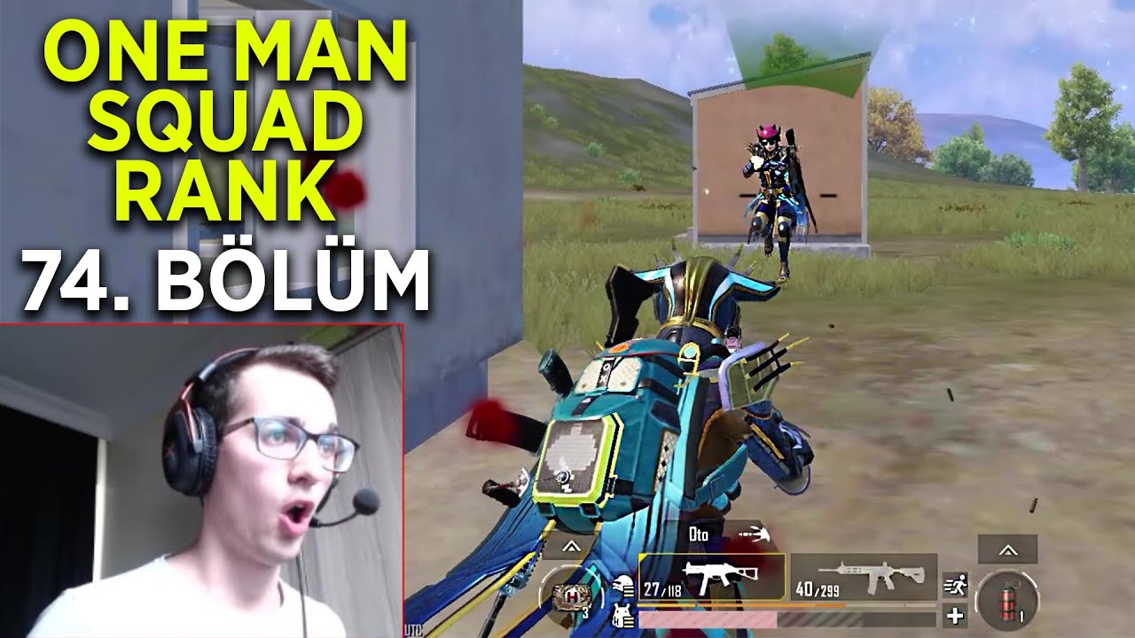 TEMİZ DEĞİLSİNİZ ! One Man Squad Rank 74. Bölüm – Pubg Mobile