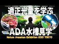 ADAネイチャーアクアリウムを作るための適正な光の量は？Nature Aquarium Exhibition 2021 TOKYO by AQUA DESIGN AMANO