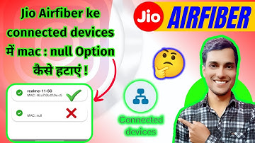 Jio Airfiber में mac null Option kaise हटाए 🔥 | Jio Airfiber mac null setting 🤔 | Md Majid Alam