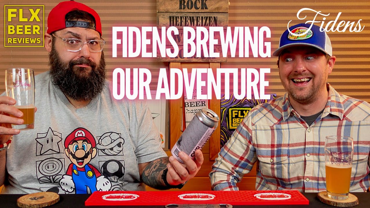 Пивоварня Fidens Brewing Co. | Наше приключение (Золотой молочный стаут) | Обзор пива № 749