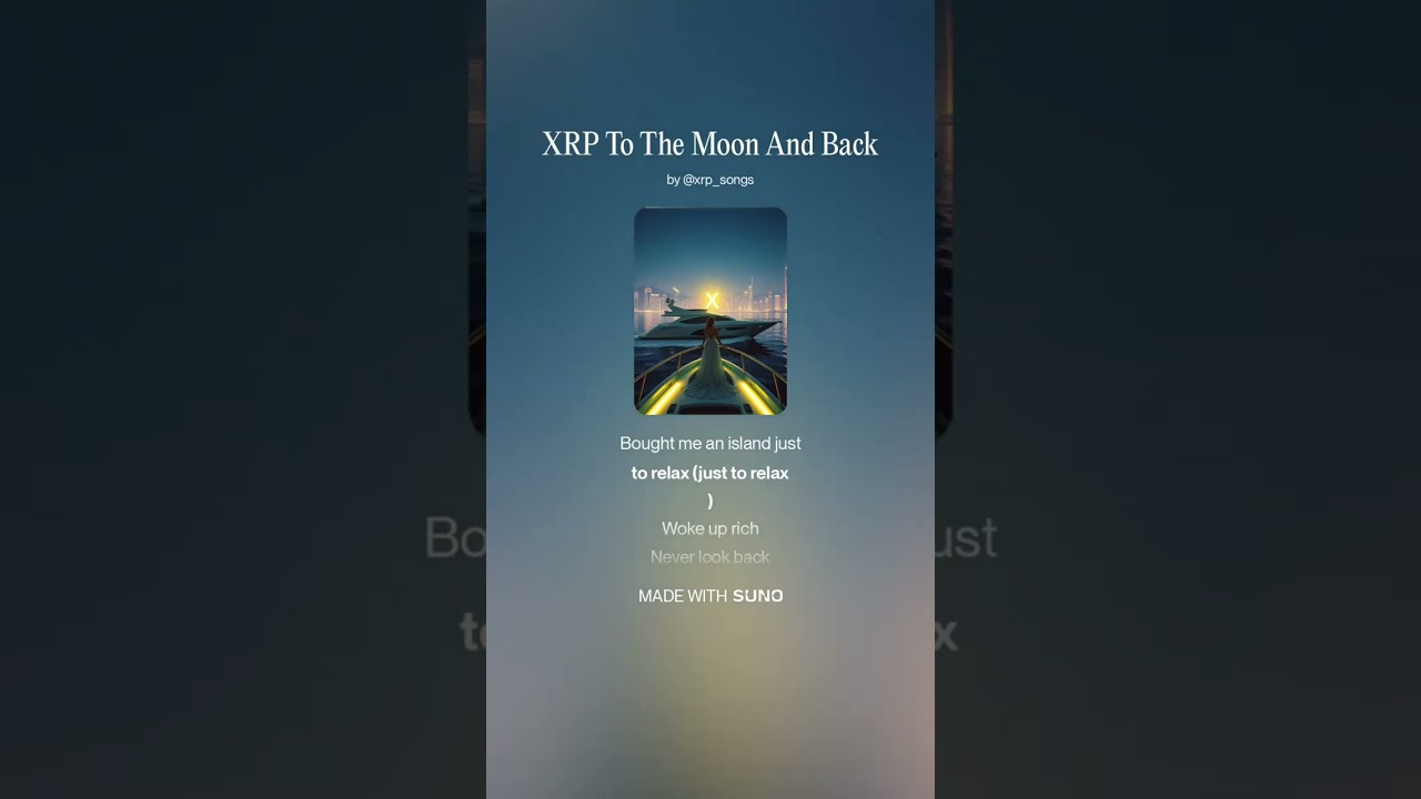 XRP To The Moon And Back