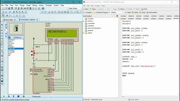 #8 PROTEUS | PIC16F84A PROGRAMLAMA | Lcd LM016L Kullanımı #Proteus #Pic #Microcode #lcd