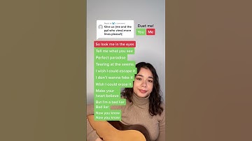 Thumbnail of bad liar - imagine dragons 🎤 #duet #karaoke #badliar #imaginedragons
