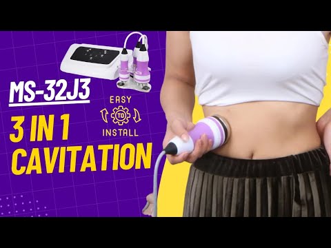 Contourmax 3 in 1 40k Ultrasonic Cavitation Machine for Home Use
