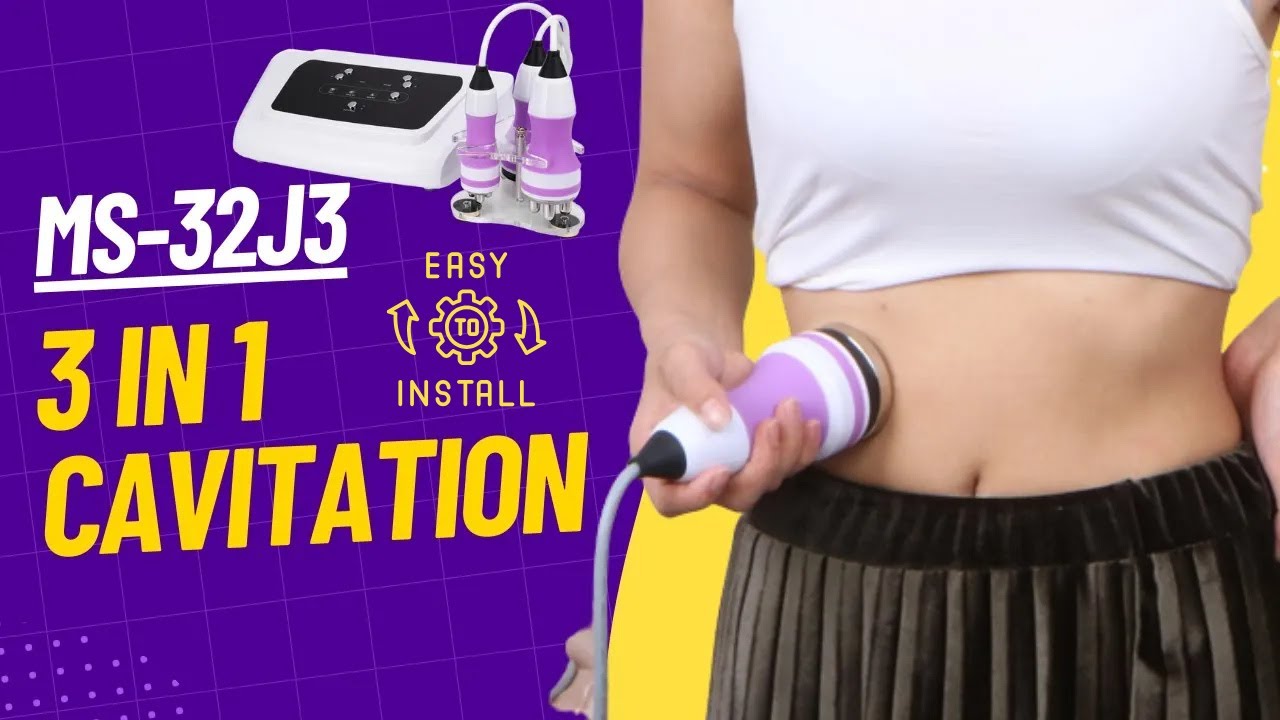 Contourmax 3 in 1 40k Ultrasonic Cavitation Machine for Home Use
