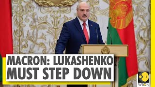 Belarus Political Unrest | Lukashenko is using force to remain in power | Emmanuel Macron