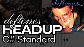 Deftones - Headup C# Standard Guitar tabs Guitar Cover Guitar Tutorial