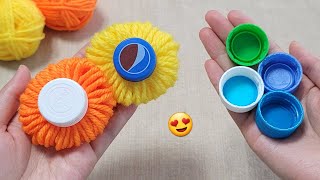 I made a Useful and Easy Idea and SELL them all! Super Recycling Idea with Plastic bottle cap