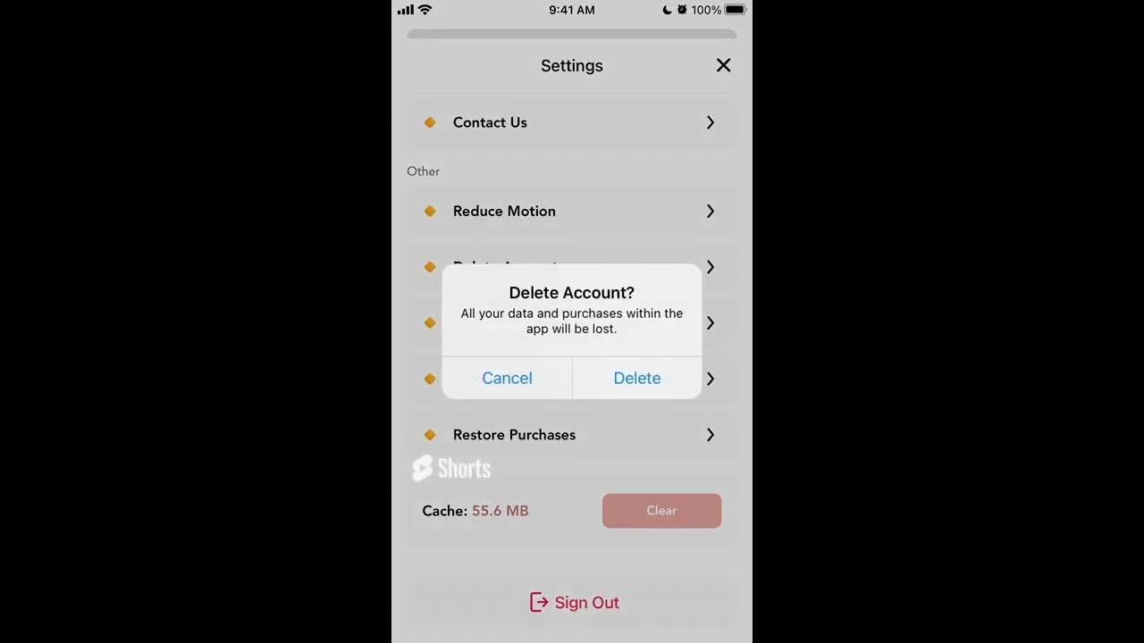 how-to-delete-account-in-themify-app-youtube