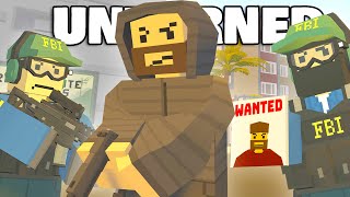 BECOMING A FUGITIVE WANTED BY THE FBI! (Unturned Life RP #37)