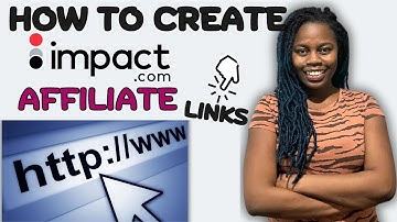 How To Create Affiliate Links On Impact.com | STEP BY STEP