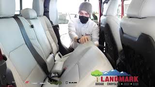 2021 Jeep Gladiator Mojave Back Seat Storage and Features