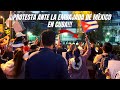 😱😡 !!! Protesta en la Embajada de Cuba en México!!! 🇨🇺🇲🇽