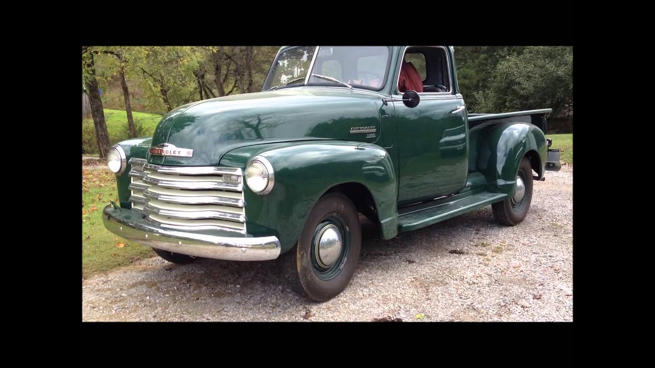 Antique Truck - 49 Chevrolet - YouTube