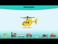 Vehicle's Name🚜@artbyruba #educationalvideo #kidslearningvideos#enjoyforwatching