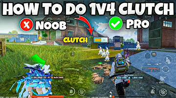 How to do 1v4 Clutch in BGMI ? Close Range Tips , Game sense Tips | BGMI Tips and Tricks