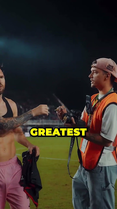 He Got Messi To Sign His Camera 🎥🐐 (@cameradan__)
