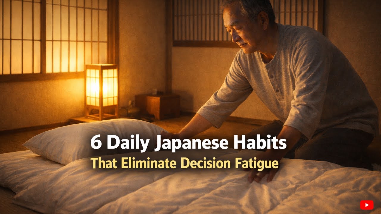 6 Daily Japanese Habits That Eliminate Decision Fatigue